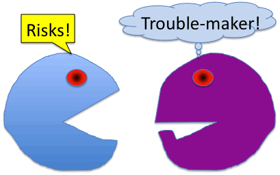 talking about risks