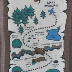 The Project Adventure Map. Go Left At Scope Creep Mountain.
